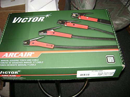 Arcair K4000 Air Carbon-Arc Gouging Torch & Cable/ Hook-Up Kit, Heavy Duty, (1000A, 80PSI / 25CFM, 10FT)