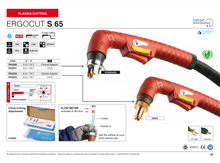 Load image into Gallery viewer, trafimet plasma torch ergocut s65 and consumables
